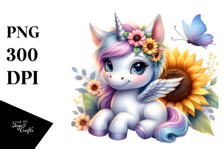 Sunflower Clipart Image 8
