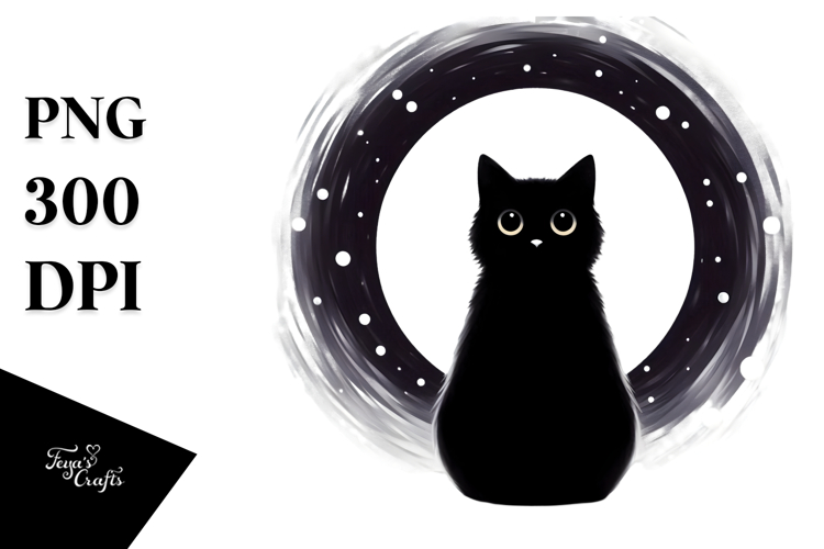 Black Cat Png Image 15