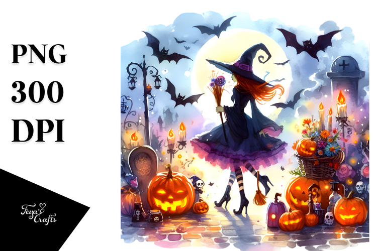 Witch Clipart Image 8