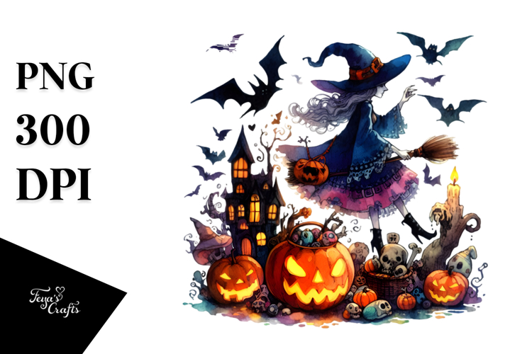 Witch Clipart Image 7