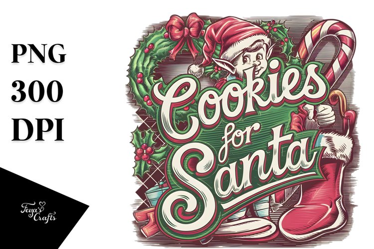 Cookies for Santa Christmas Png