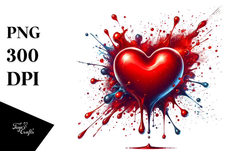 Red Heart Png Image 14