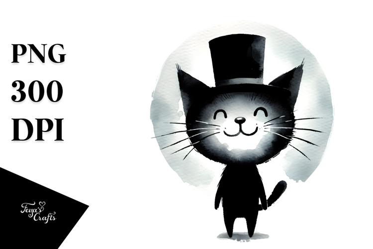 Black Cat Png Image 17