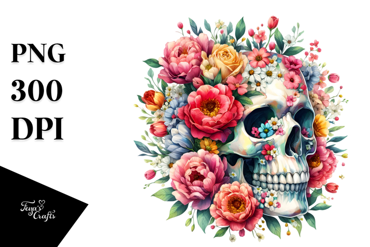 Flower Sticker Png Image 4