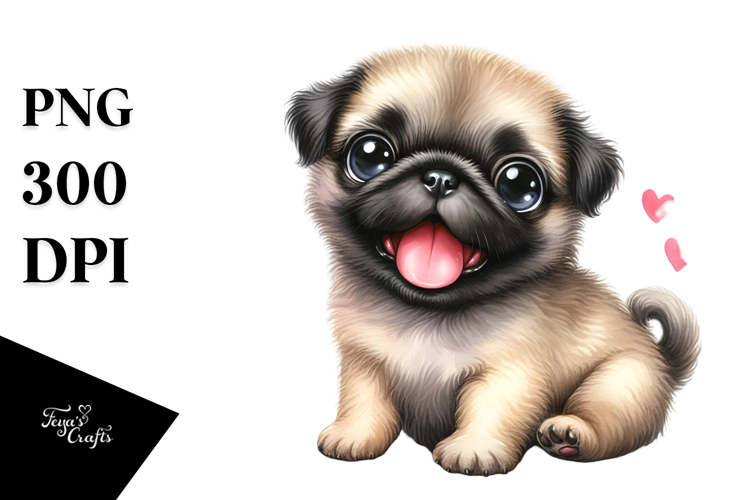 Pug Clipart Image 13