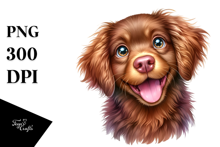 Cute Chesapeake Bay Retriever PNG