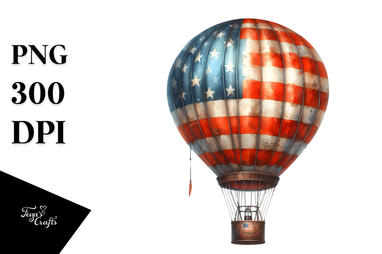 Hot Air Balloon Clipart Image 8