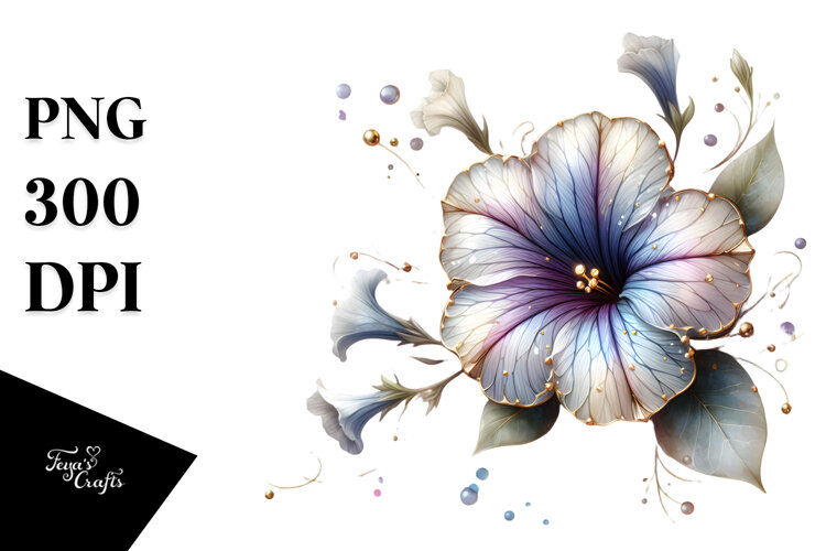 Petunia Sublimation PNG example image 1