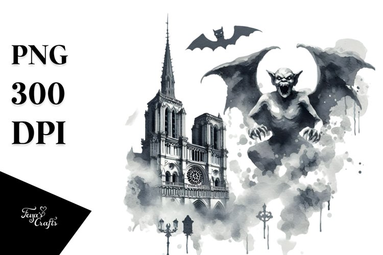 Wacky Gargoyle PNG example image 1