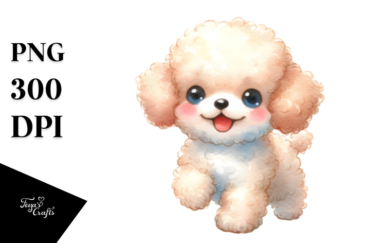 Poodle Clipart Image 10
