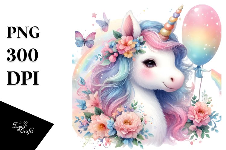 Unicorn Clipart Image 12