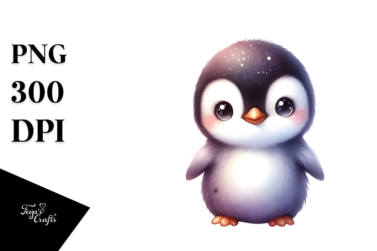Penguin Clipart Image 13