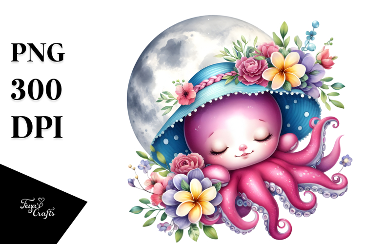 Octopus Clipart Image 12