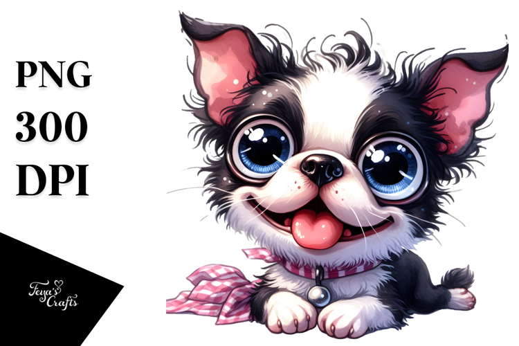 Boston Terrier Clipart Image 4