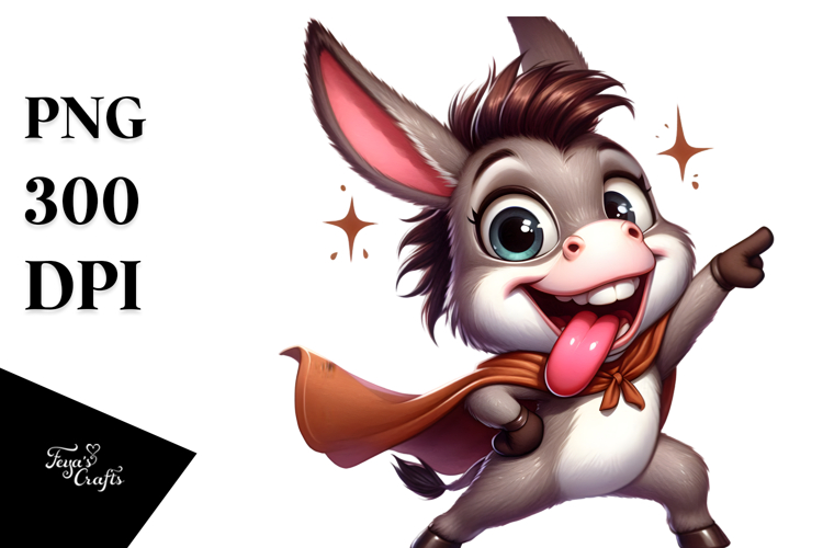 Donkey Clipart Image 2