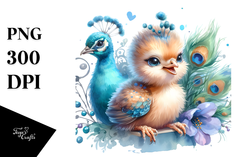 Peacock Clipart Image 13