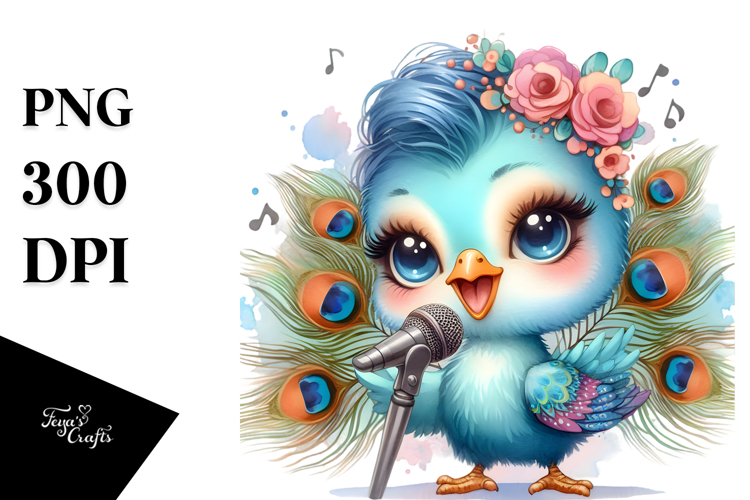 Peacock Clipart Image 12