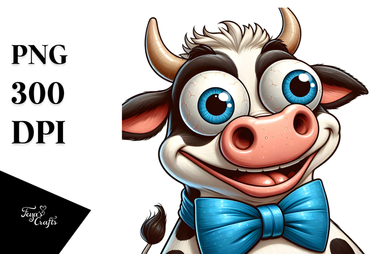 Cow Vector Image 9