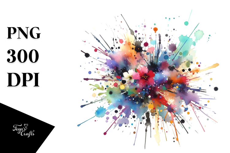 Splatter PNG Image 21