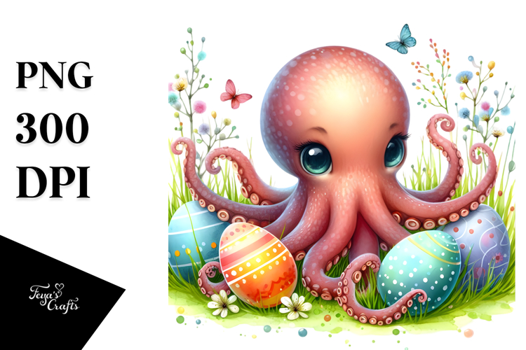 Octopus Clipart Image 12