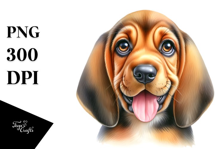 Happy Baby Bloodhound
