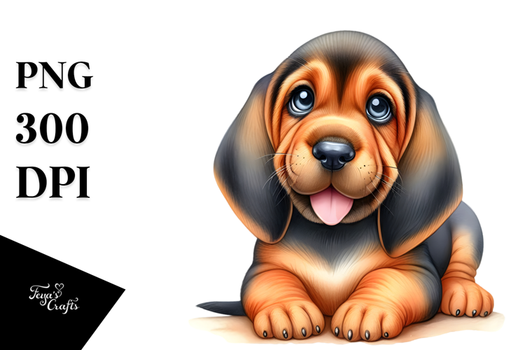 Happy Baby Bloodhound