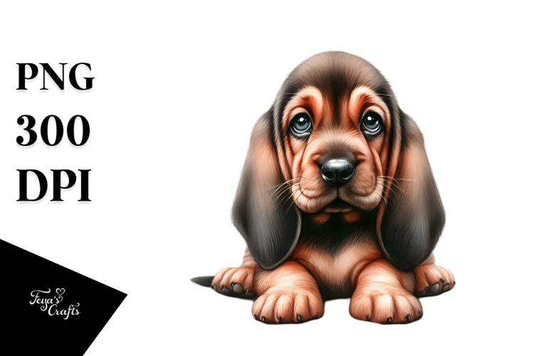 Happy Baby Bloodhound