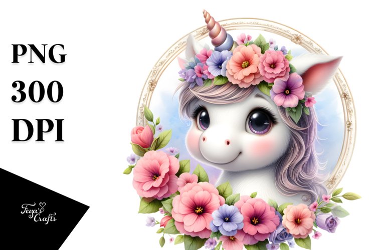 Unicorn Clipart Image 7