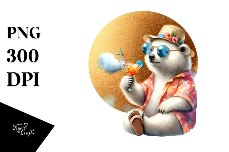 Funky Bear PNG
