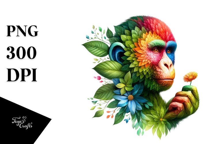 Monkey Clipart Image 12