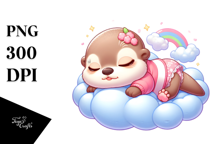 Otter Clipart Image 6