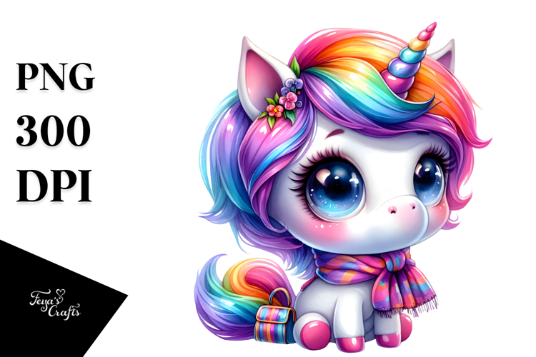 Unicorn Clipart Image 12