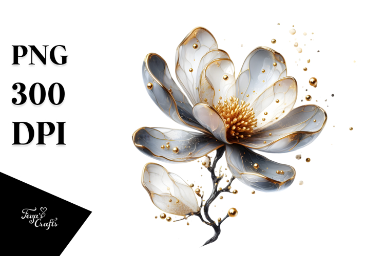 Magnolia Clipart Image 5