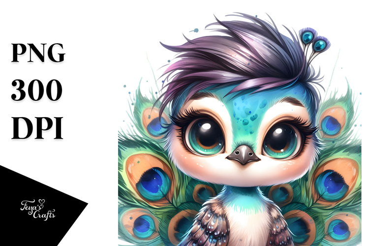 Peacock Clipart Image 11