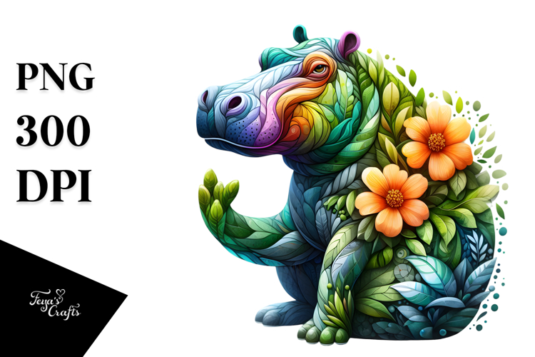 Hippo Clipart Image 11