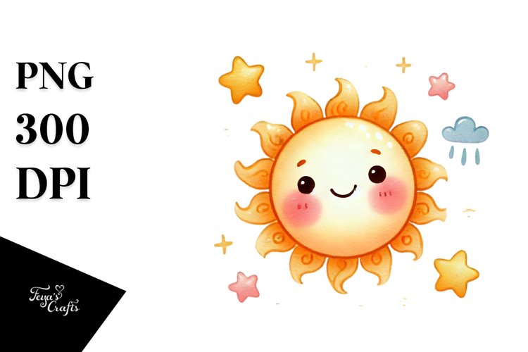 Cute Sun PNG