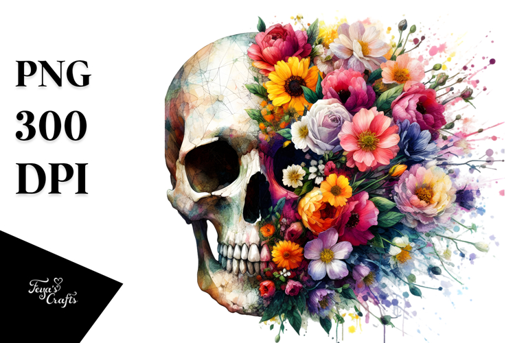 Flower Sticker Png Image 8