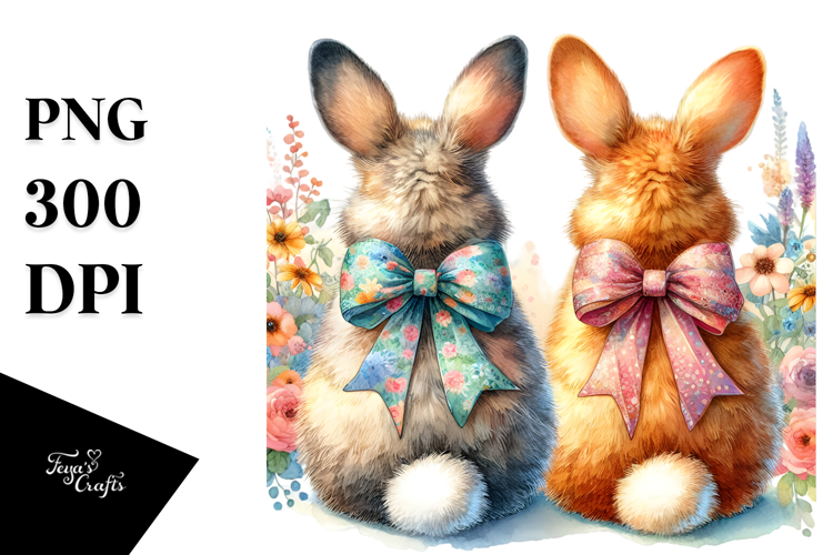 Bunnies Clipart Image 13
