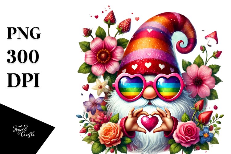 Valentine Gnome Png Image 11