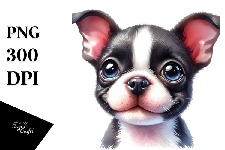 Boston Terrier Clipart Image 15