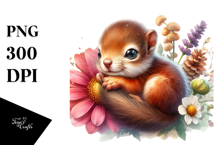 Squirrel Clipart Image 14