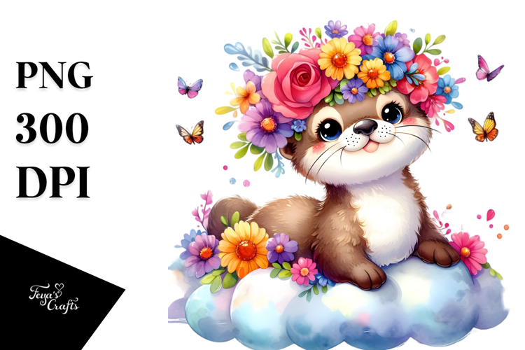 Flower Sticker Png Image 7