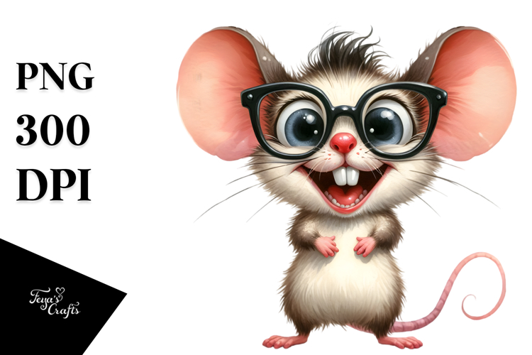 Excited Funny Mouse Legs es | Clipart