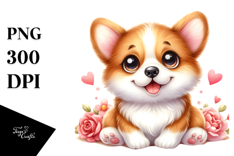 Corgi Clipart Image 9