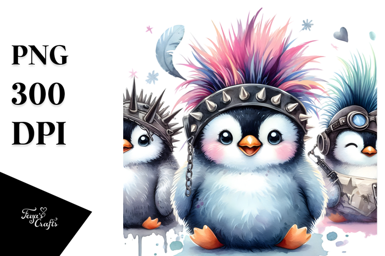 Penguin Clipart Image 16