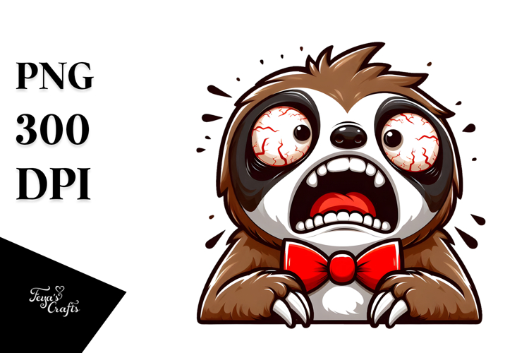 Sloth Clipart Image 20