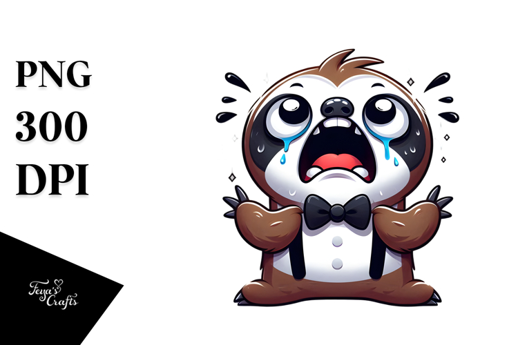 Sloth Clipart Image 19