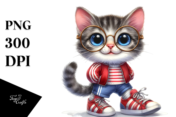 Expressive Funny Cat