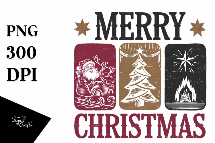 Christmas Sublimation|Clipart