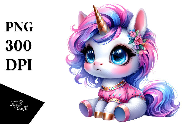 Unicorn Clipart Image 11